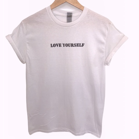 LOVE YOURSELF Unisex Adult 100% Cotton T-Shirts - Various - Picture 6 of 9